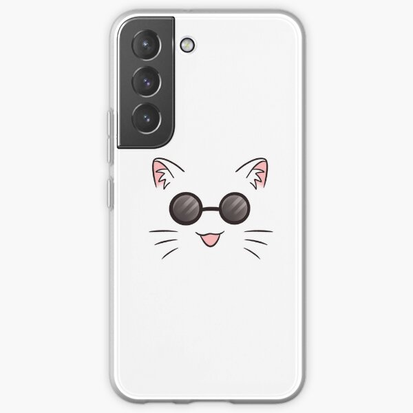 Gojo Satoru Katzengesicht Samsung Galaxy Flexible Hülle