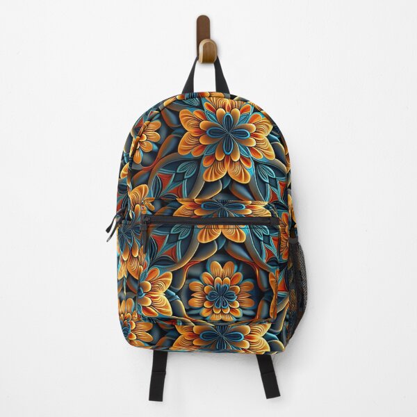 Item preview, Colourful floral Geometric Tile designed and sold by TDCards.