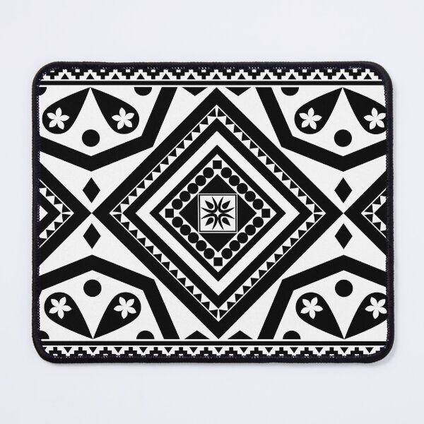 Item preview, Black and white ethnic pattern designed and sold by Chirastock.