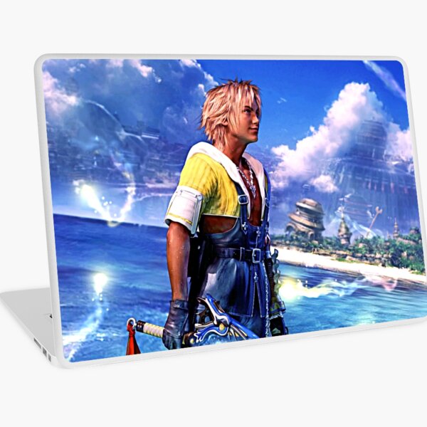 Final Fantasy X Characters Wallpaper Laptop Skin for Sale by