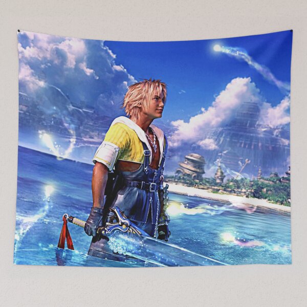 Item preview, Final Fantasy 10 Poster Revamp designed and sold by MeMinch.