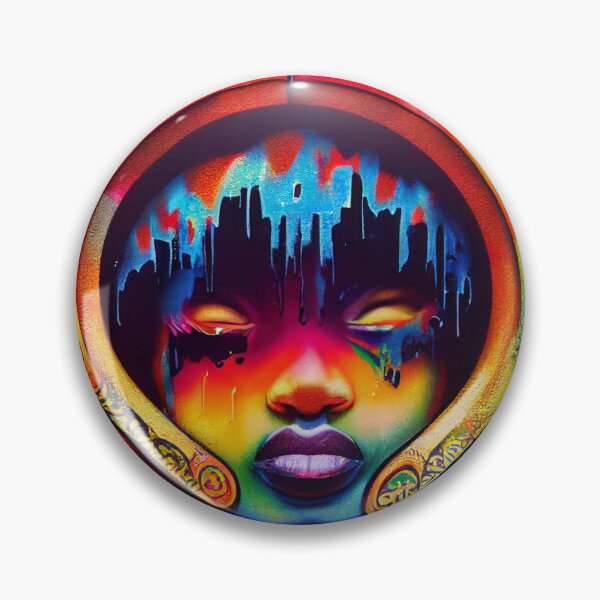 Item preview, a painting of a woman with her eyes closed designed and sold by DesignAtYO.