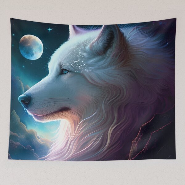 Item preview, Wolves under the moon designed and sold by simoniff.