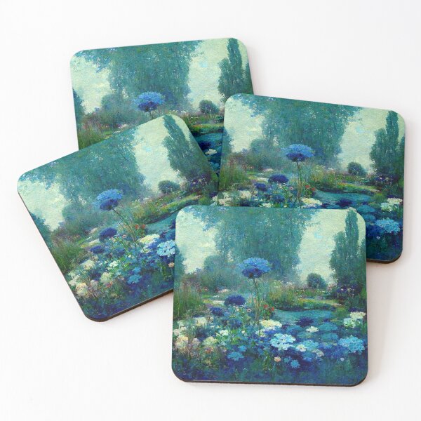 Item preview, In the blue gardens VI designed and sold by hamptonstyle.