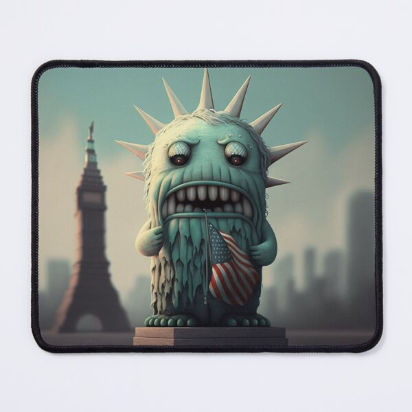 Item preview, USA as a cute monster designed and sold by Consciousmess.