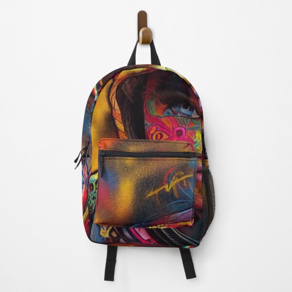 Item preview, a painting of a person wearing a colorful hat designed and sold by DesignAtYO.