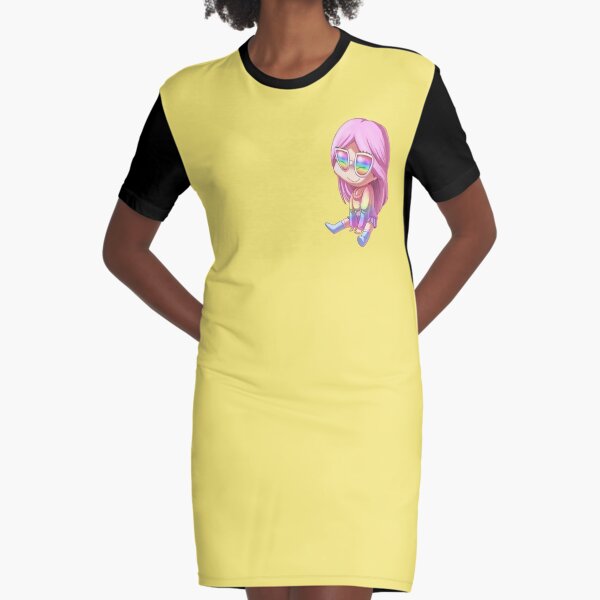 Alicestarz Roblox Avatar Art Chibi Kawaii Graphic T Shirt Dress By Alicelps Redbubble - blusa sin mangas alicestarz roblox avatar art chibi kawaii de alicelps