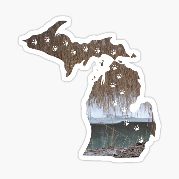 Michigan Winter Sticker