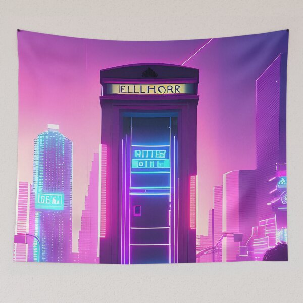 Item preview, Telephone kiosk in Cybercity designed and sold by LuBits.