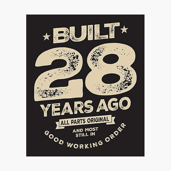 Item preview, Funny 28th Birthday Age 28 Years Old designed and sold by cidolopez.