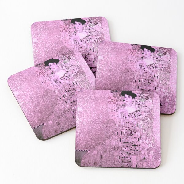 Item preview, Lady in Gold (Pink Version) - Gustav Klimt designed and sold by SimpleJoyStyle.