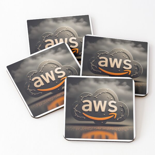 Item preview, amazon aws cloud logo AI art work designed and sold by developerfriday.