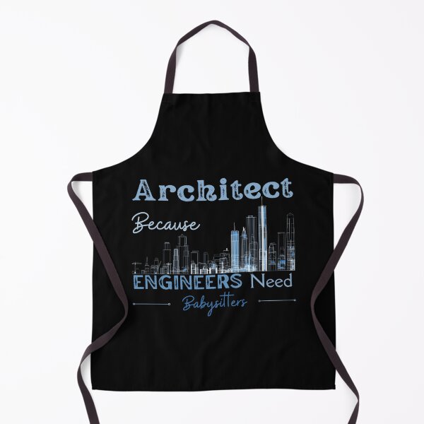 Item preview, Architect Because Engineers Need Babysitters (Blue Print)  designed and sold by Novelty-Shirts.