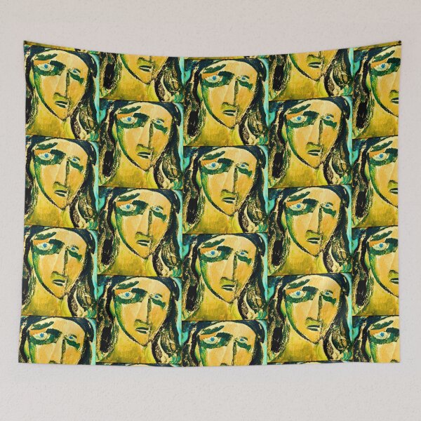 Item preview, Amadeo de Souza Cardoso Portuguese painter Madwoman Witch -Head  designed and sold by TeeARTHY.