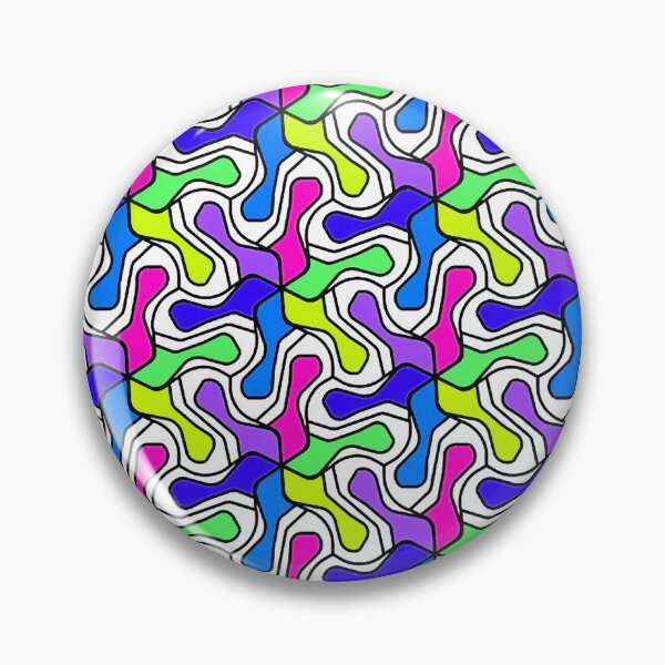 Item preview, Pimwheel Geometric Pattern designed and sold by JLCableStudio.