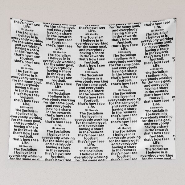 Item preview, Bill shankly Liverpool Football You’ll Never Walk Alone designed and sold by aagonzatez3.