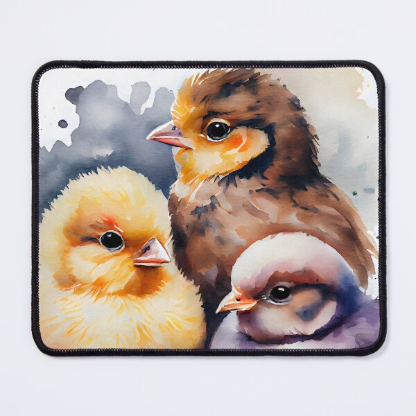 Item preview, Cute Fluffy Yellow Baby Chicks Easter designed and sold by CGSGraphics.