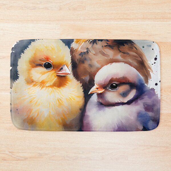 Item preview, Cute Fluffy Yellow Baby Chicks Easter designed and sold by CGSGraphics.