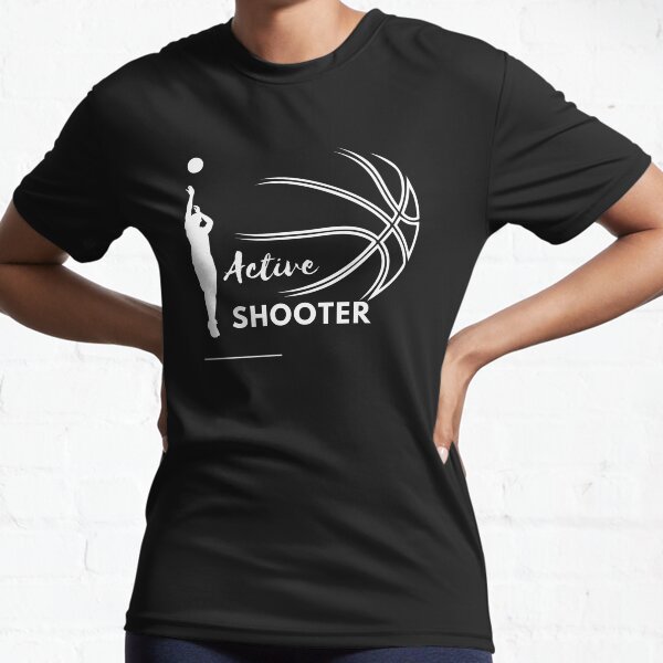 Item preview, Active Shooter Basketball With Player And Ball designed and sold by LionRoxTee.