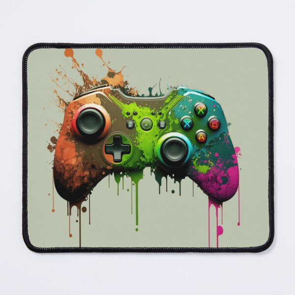 Item preview, coloured gamer controller designed and sold by sammgdesign.