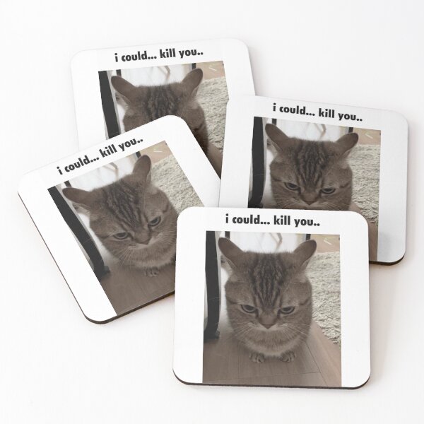 Item preview, I Could Kill You (Cat) designed and sold by NidanNinja.