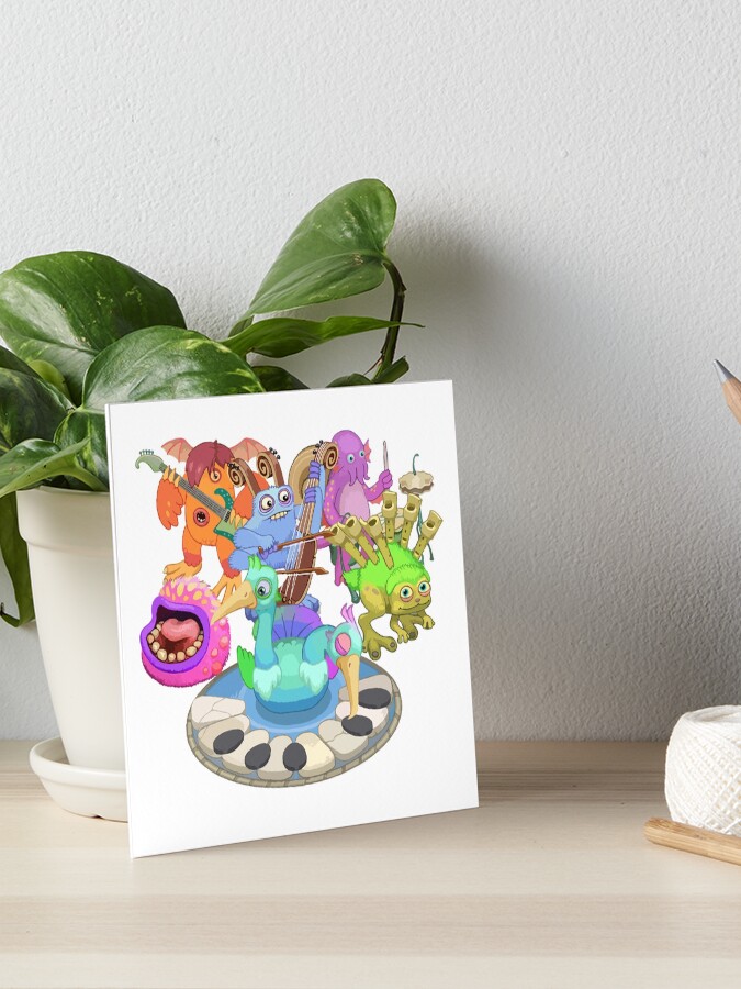 my singing monsters wubbox  Art Board Print for Sale by quentinpitter1