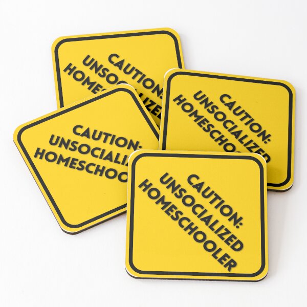 Item preview, Caution Unsocialized Homeschooler designed and sold by howdoyouduke.