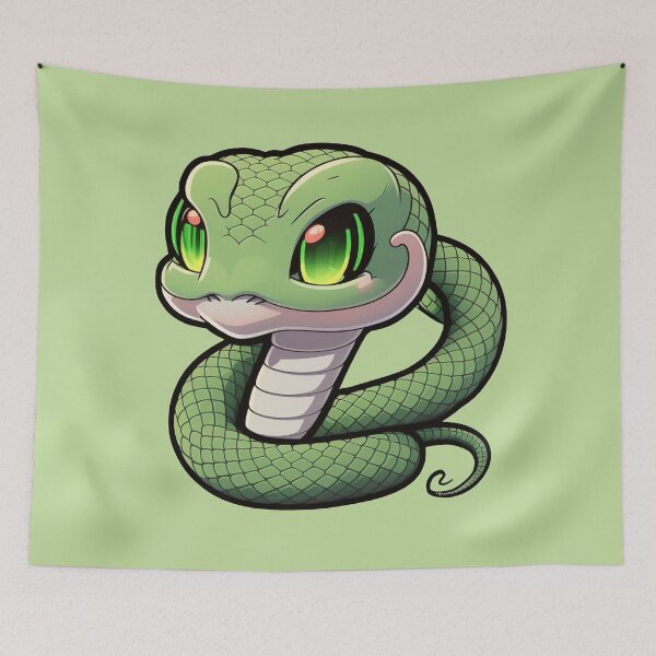 Item preview, Cute Chibi Snake designed and sold by jgvisualarts.