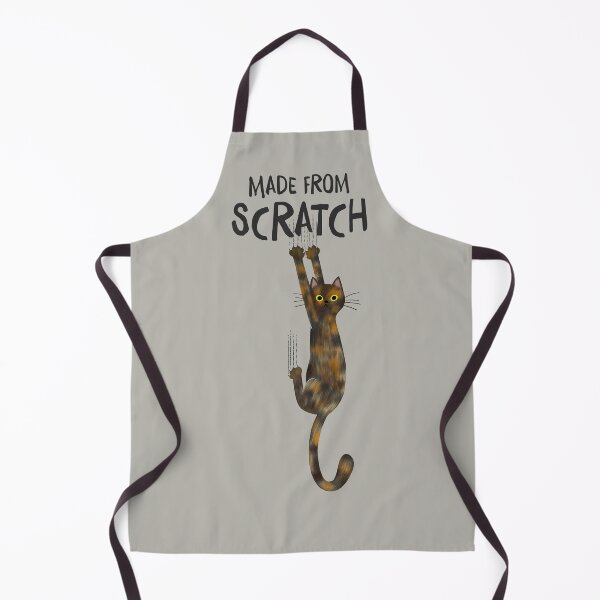 Item preview, Tortie Cat Made From Scratch Funny Tortoise Shell Cat Hanging On designed and sold by Jenn Inashvili.