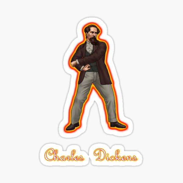 Charles Dickens Sticker
