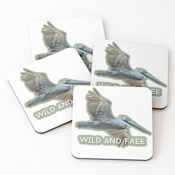 Item preview, Wild and Free Brown Pelican designed and sold by howdoyouduke.