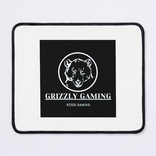 Item preview, Grizzly bear gaming logo artwork    designed and sold by Lindlear222.