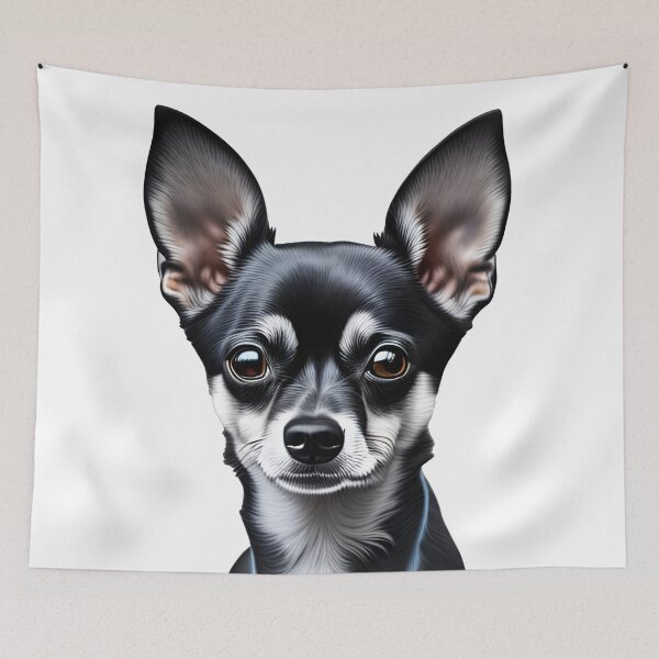 Item preview, Chihuahua, charcoal drawing 3, Ai Generated Art  designed and sold by ACC .