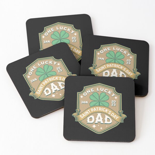 Artikelvorschau, St. Patrick's Day EIN GLÜCKLICHES VATI-T-Stück entworfen und verkauft von ShutEyeShirts.