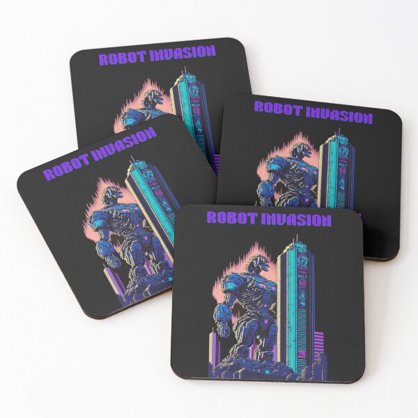 Item preview, Robot Invasion designed and sold by JthomasArts.