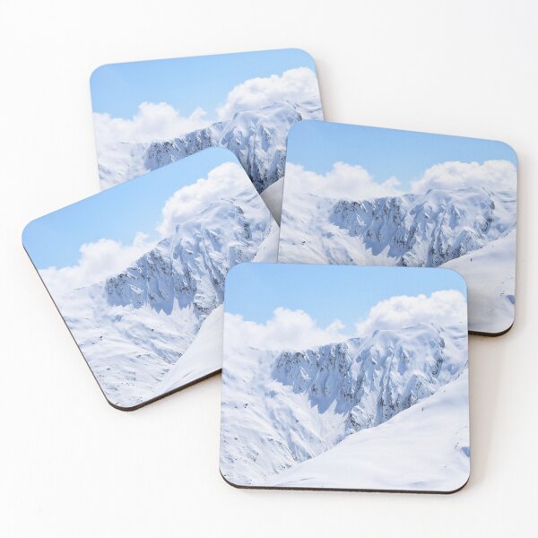 Item preview, Summit of snowy mountains designed and sold by fourretout.