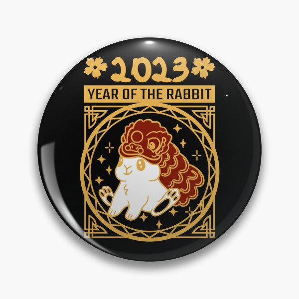 Item preview, Lunar Year of the Rabbit 2023 Chinese Zodiac designed and sold by ZzCorezZ.