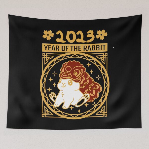Item preview, Lunar Year of the Rabbit 2023 Chinese Zodiac designed and sold by ZzCorezZ.