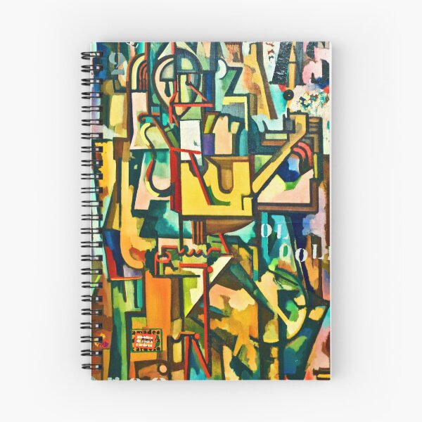 Item preview, Amadeo de Souza Cardoso Portuguese painter Metallic Vibrations (Mechanical Geometric Splendor) (c.1915-1916) designed and sold by TeeARTHY.
