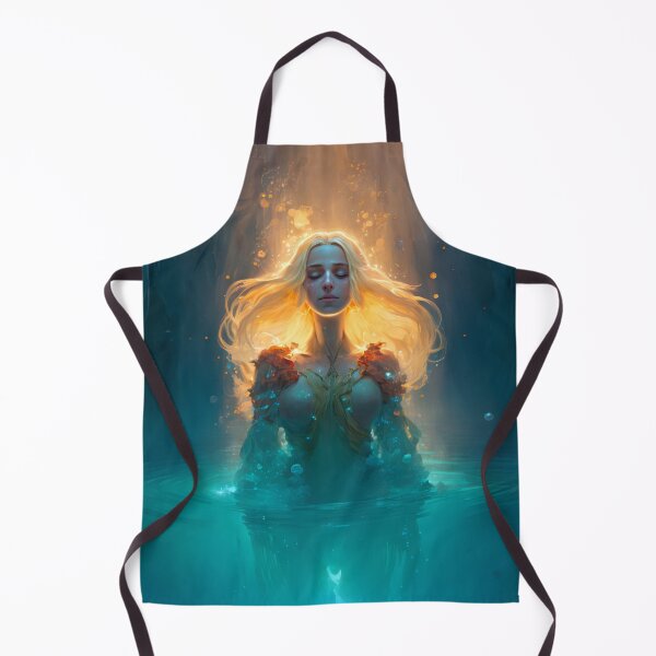 Item preview, Aqueous Beauty A Fantasy Digital Painting designed and sold by oanaunciuleanu.