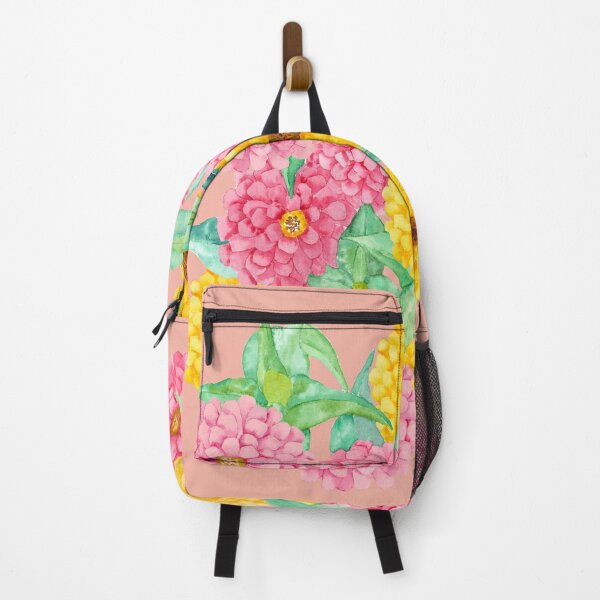 Item preview, ZINNIA FLOWERS - YELLOW PINK designed and sold by miomercado.