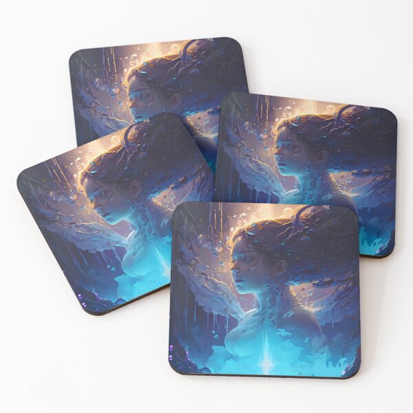 Item preview, Aqueous Beauty A Fantasy Digital Painting designed and sold by oanaunciuleanu.
