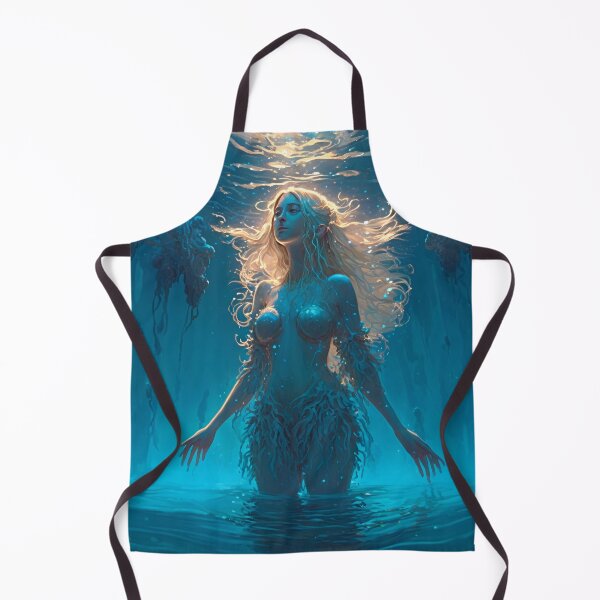Item preview, Aqueous Beauty A Fantasy Digital Painting designed and sold by oanaunciuleanu.