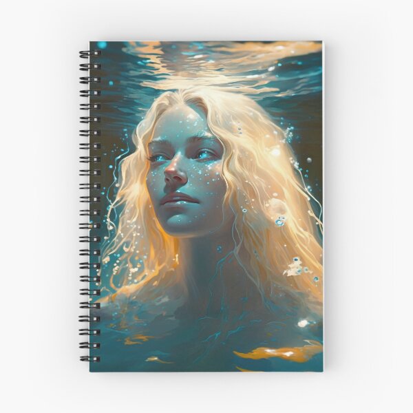 Item preview, Aqueous Beauty A Fantasy Digital Painting designed and sold by oanaunciuleanu.