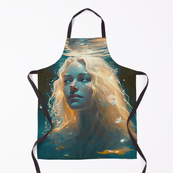 Item preview, Aqueous Beauty A Fantasy Digital Painting designed and sold by oanaunciuleanu.