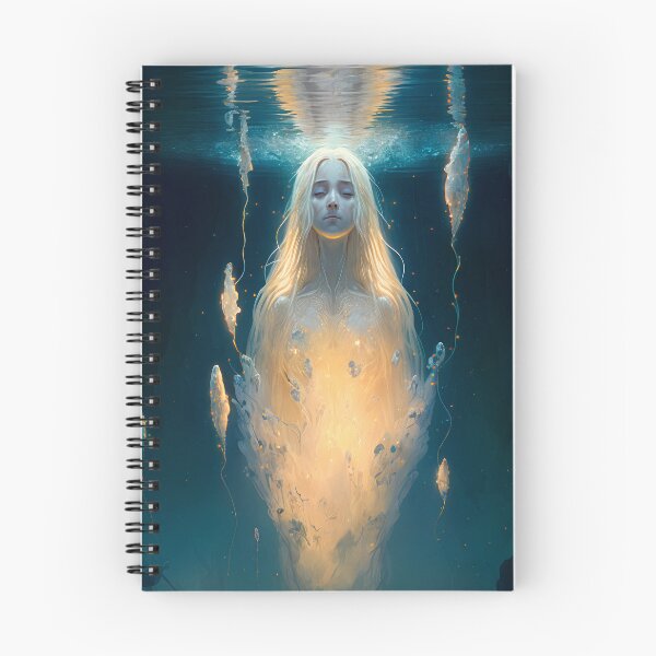 Item preview, Aqueous Beauty A Fantasy Digital Painting designed and sold by oanaunciuleanu.