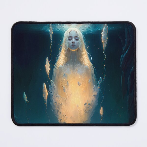 Item preview, Aqueous Beauty A Fantasy Digital Painting designed and sold by oanaunciuleanu.