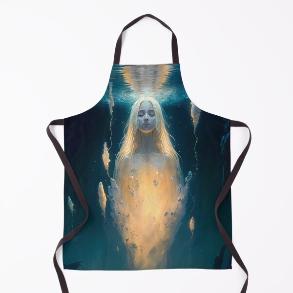 Item preview, Aqueous Beauty A Fantasy Digital Painting designed and sold by oanaunciuleanu.