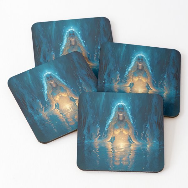 Item preview, Aqueous Beauty A Fantasy Digital Painting designed and sold by oanaunciuleanu.