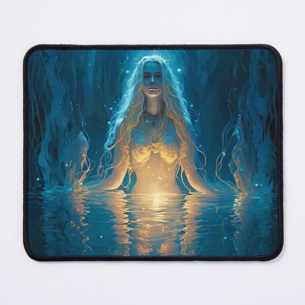 Item preview, Aqueous Beauty A Fantasy Digital Painting designed and sold by oanaunciuleanu.